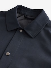 Navy Blue Twill Coach Jacket - Image 9 of 12
