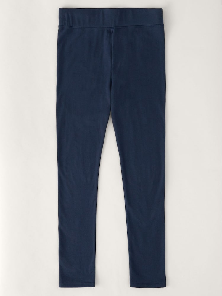 Seasalt Cornwall Blue Sea Dance Cotton Leggings - Image 4 of 5