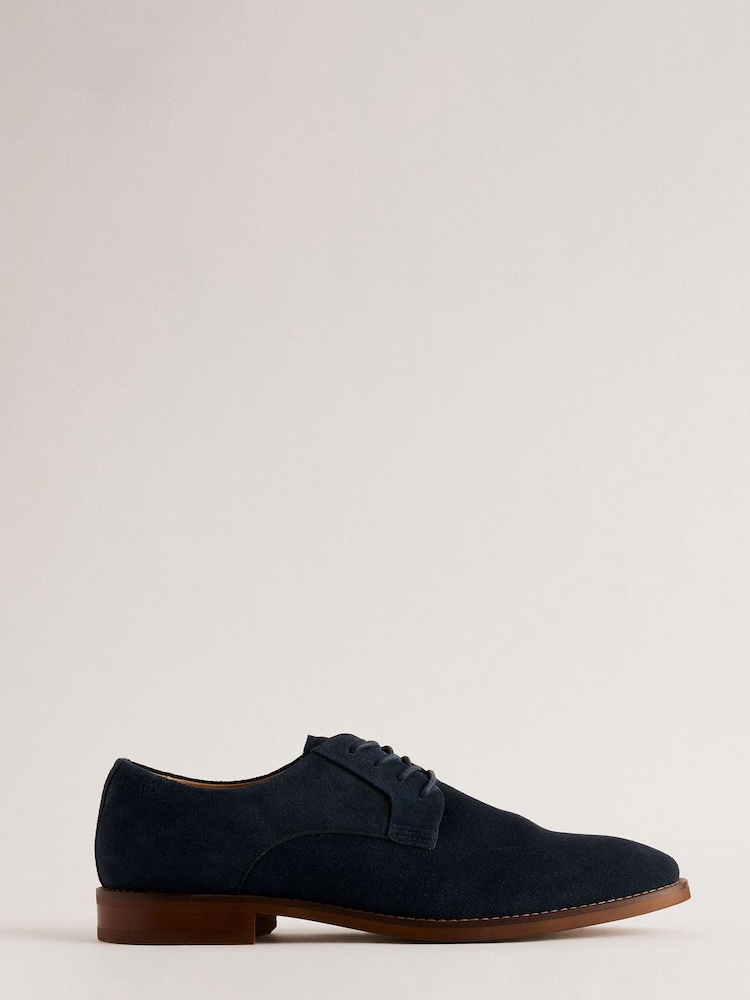 Ted Baker Blue Rregent Derby Shoes - Image 1 of 5
