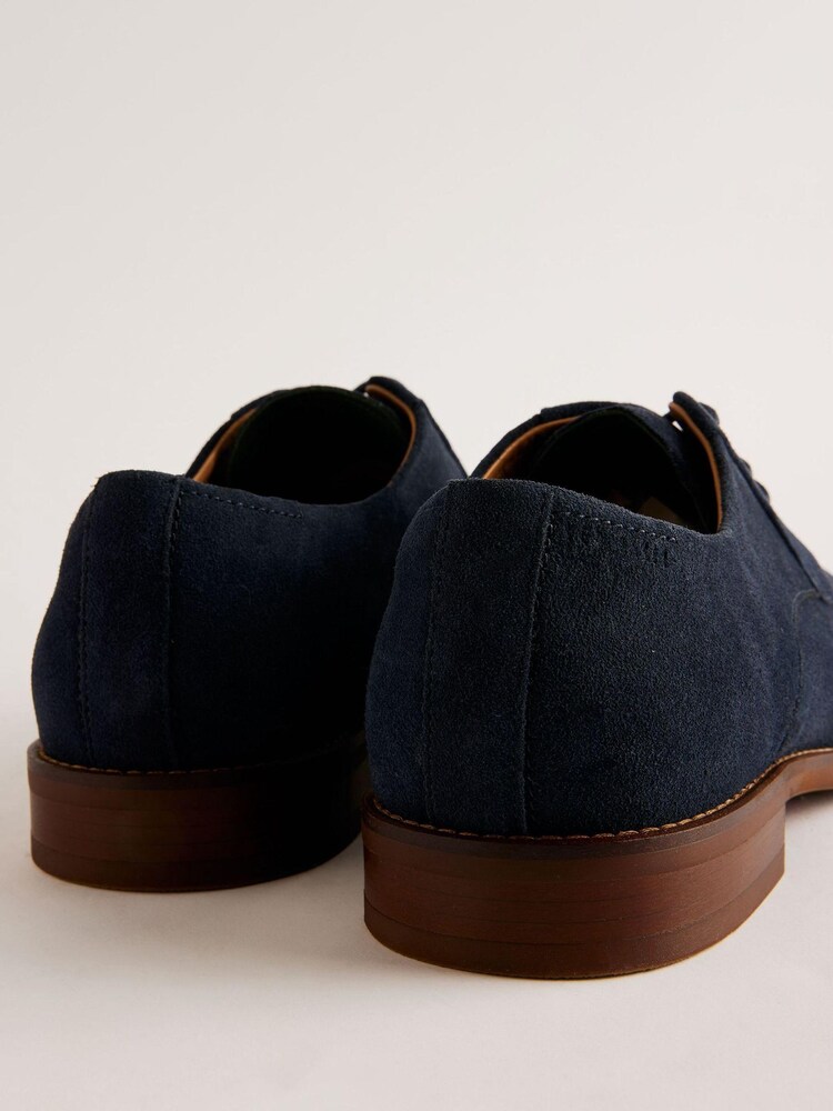 Ted Baker Blue Rregent Derby Shoes - Image 2 of 5