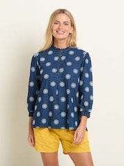 Brakeburn Blue Daisy Blouse - Image 1 of 6