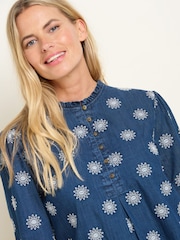 Brakeburn Blue Daisy Blouse - Image 3 of 6