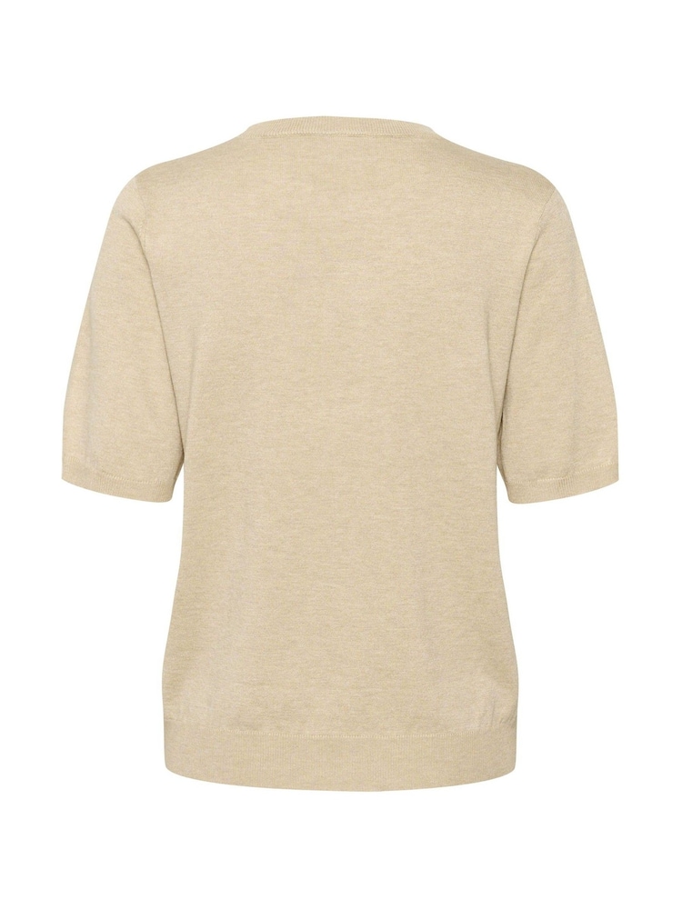 Kaffe Kalizza Short Sleeve Round Neck Pullover T-Shirt - Image 6 of 6