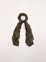 Phase Eight Green Oversized Scarf - Image 3 of 5