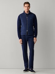 Hackett Blue Ultra Lightweight Gilet - Image 6 of 7