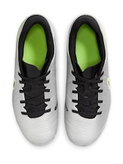 Nike Black Kids Tiempo Legend 10 Academy Multi Ground Football Boots - Image 6 of 9