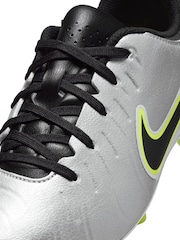 Nike Black Kids Tiempo Legend 10 Academy Multi Ground Football Boots - Image 8 of 9
