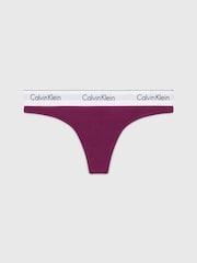 Calvin Klein Red Logo Single Thong - Image 1 of 6