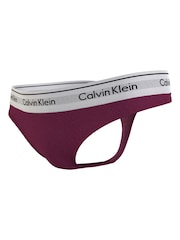 Calvin Klein Red Logo Single Thong - Image 3 of 6