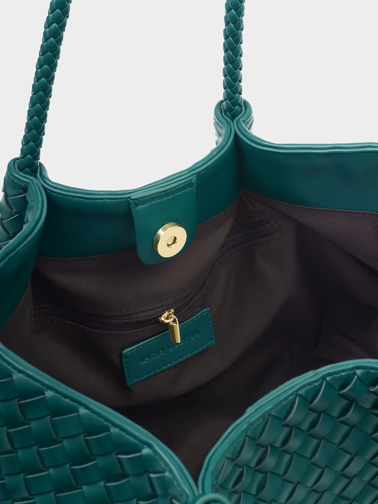 Katie Loxton Green Nova small shoulder Tote - Image 7 of 7 Katie Loxton Green Nova small shoulder Tote - Image 7 of 7