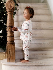 JoJo Maman Bébé Pretty Christmas Pyjamas - Изображение 1 из 7