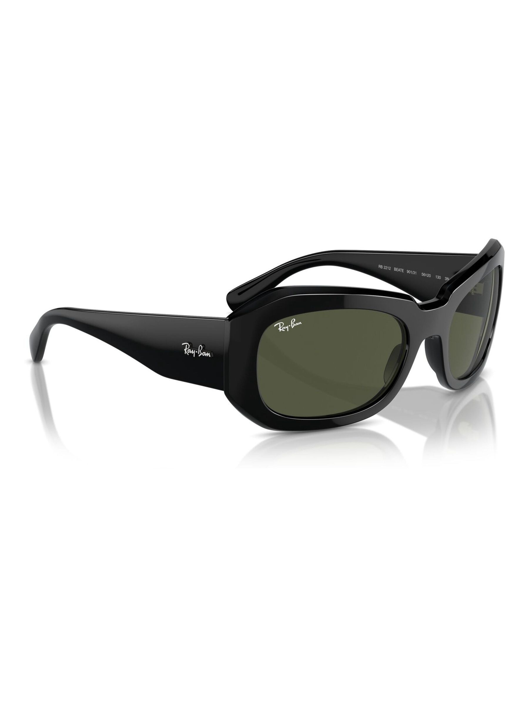 Buy Ray-Ban Black Beate RB2212 Pillow Sunglasses from the Next UK ...