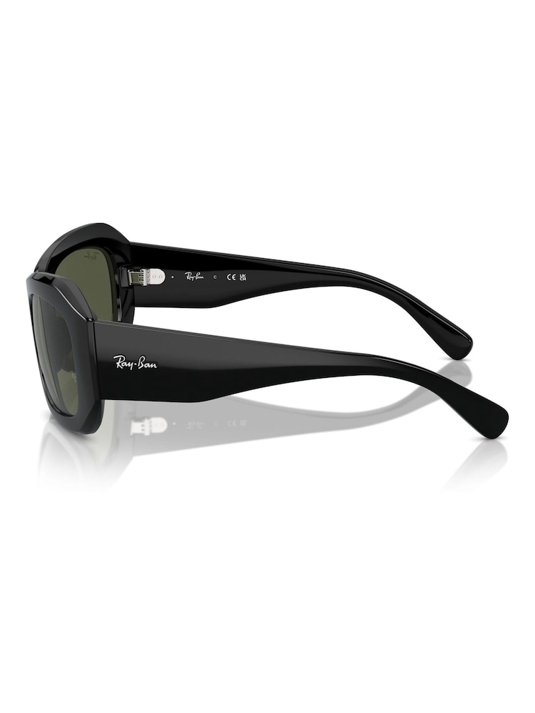 Ray-Ban Beate Rb2212 Pillow Black Sunglasses - Image 8 of 8