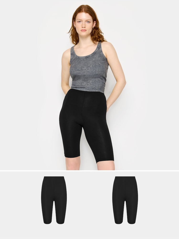 Long Tall Sally Stretch Cycling Shorts 2 Pack - Imagen 1 de 6 Long Tall Sally Stretch Cycling Shorts 2 Pack - Imagen 1 de 6