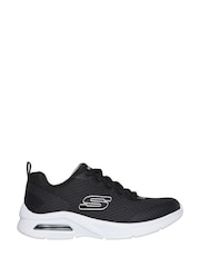 Skechers Black Microspec Max Kaptix Trainers - Image 1 of 3