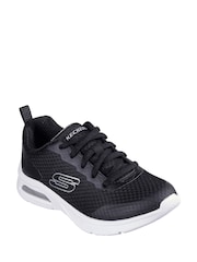 Skechers Black Microspec Max Kaptix Trainers - Image 2 of 3