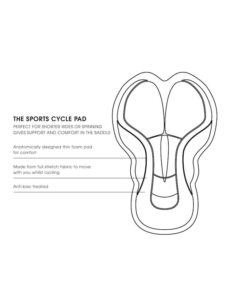 Dare 2b Bold Cycling Black Shorts - Image 6 of 6