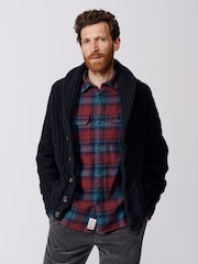 Aubin Navy Cardigan - Image 1 of 9