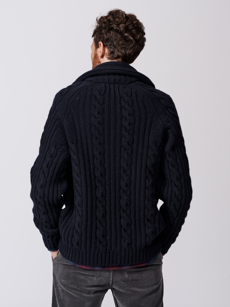 Aubin Navy Cardigan - Image 2 of 9