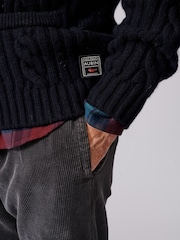 Aubin Navy Cardigan - Image 5 of 9