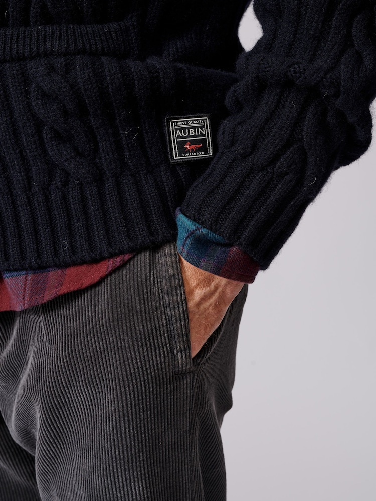 Aubin Navy Cardigan - Image 5 of 9