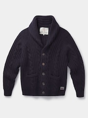 Aubin Navy Cardigan - Image 7 of 9