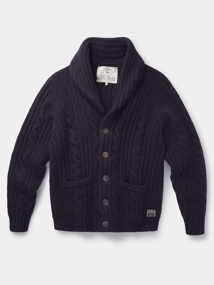 Aubin Navy Cardigan - Image 7 of 9