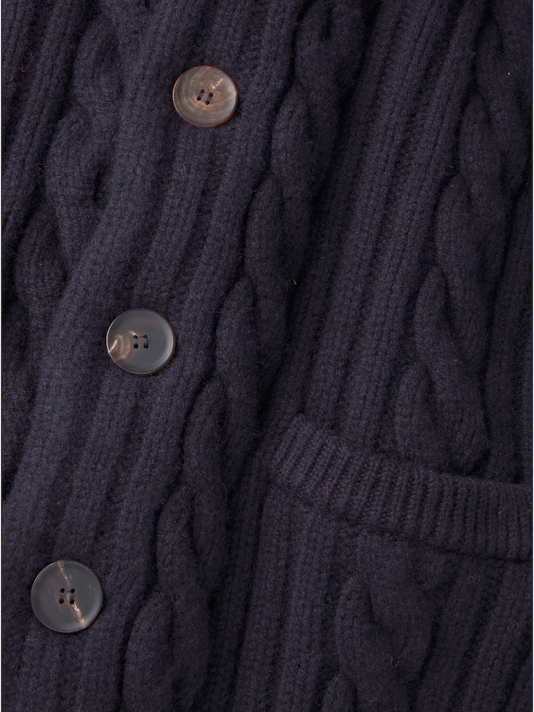 Aubin Navy Cardigan - Image 8 of 9