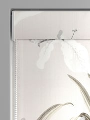 Natural Lily Floral Made to Measure 100% Cotton Roman Blind - Image 3 of 6