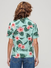 Superdry Green Beach Resort Shirt - Image 2 of 3