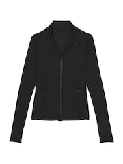 Victoria's Secret PINK Black Relay Sports Full Zip Jacket - Image 3 of 3