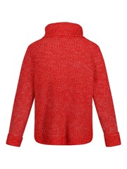 Regatta Red Kensley Knitted Roll Neck Jumper - Image 6 of 8