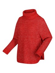 Regatta Red Kensley Knitted Roll Neck Jumper - Image 7 of 8