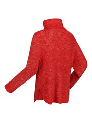 Regatta Red Kensley Knitted Roll Neck Jumper - Image 8 of 8