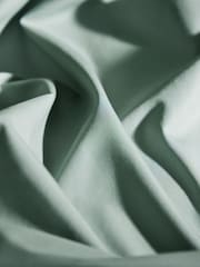MADE.COM Sage Green Cosy Washed Cotton Extra Deep Fitted Sheet - Image 2 of 3