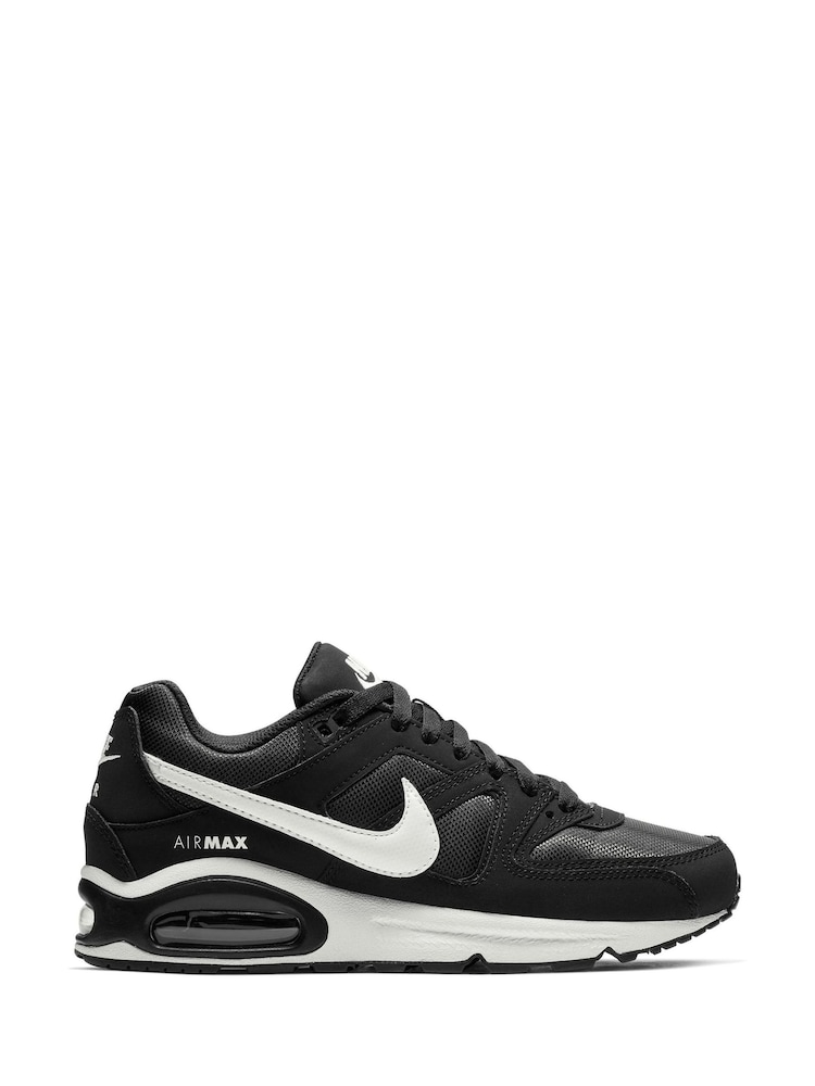 Nike Black Air Max Command Trainers - Image 1 of 8