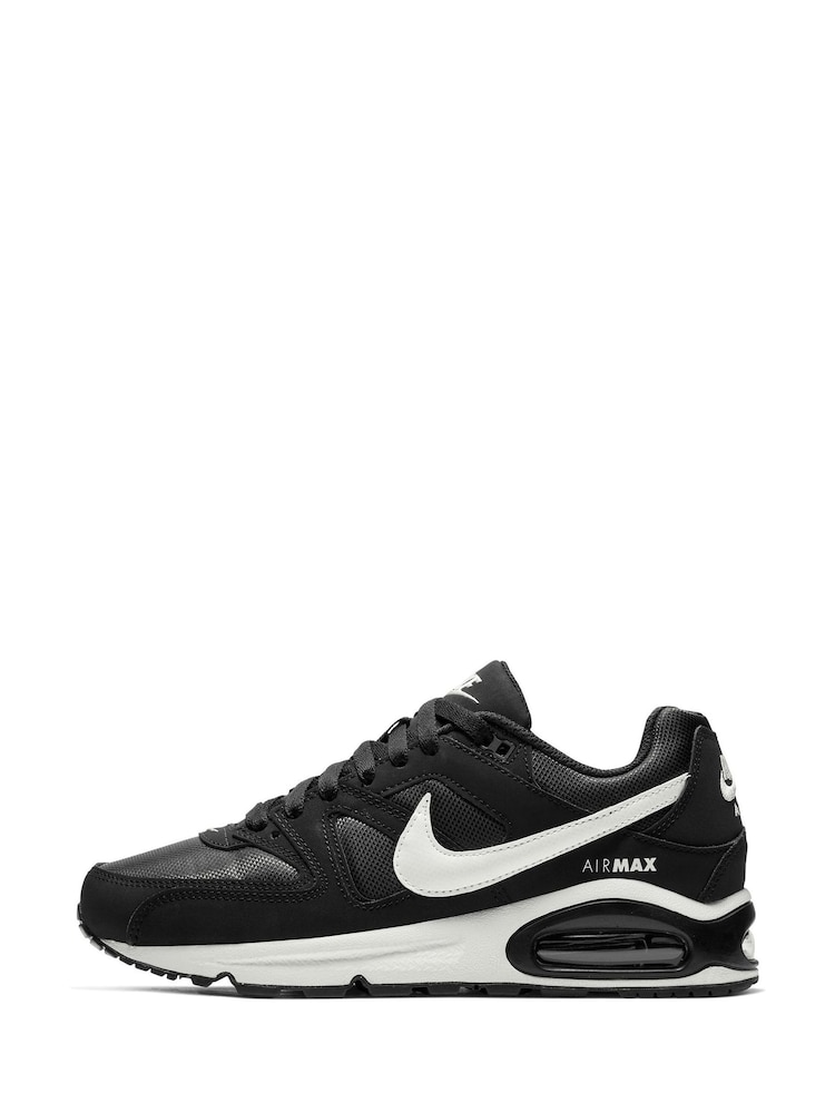Nike Black Air Max Command Trainers - Image 2 of 8