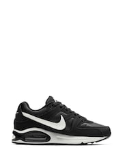 Nike Black Air Max Command Trainers - Image 3 of 8