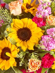 Lucy Tiffney Bright Sunflower Fresh Flower Bouquet in Gift Bag - Image 2 of 5