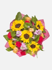Lucy Tiffney Bright Sunflower Fresh Flower Bouquet in Gift Bag - Image 3 of 5