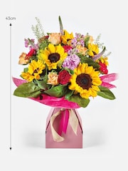 Lucy Tiffney Bright Sunflower Fresh Flower Bouquet in Gift Bag - Image 5 of 5