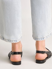 Simply Be Slingback Peep Toe Flat Sandals - Bild 2 von 4