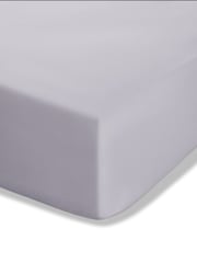 Catherine Lansfield Lilac Percale Fitted Sheet - Image 2 of 2