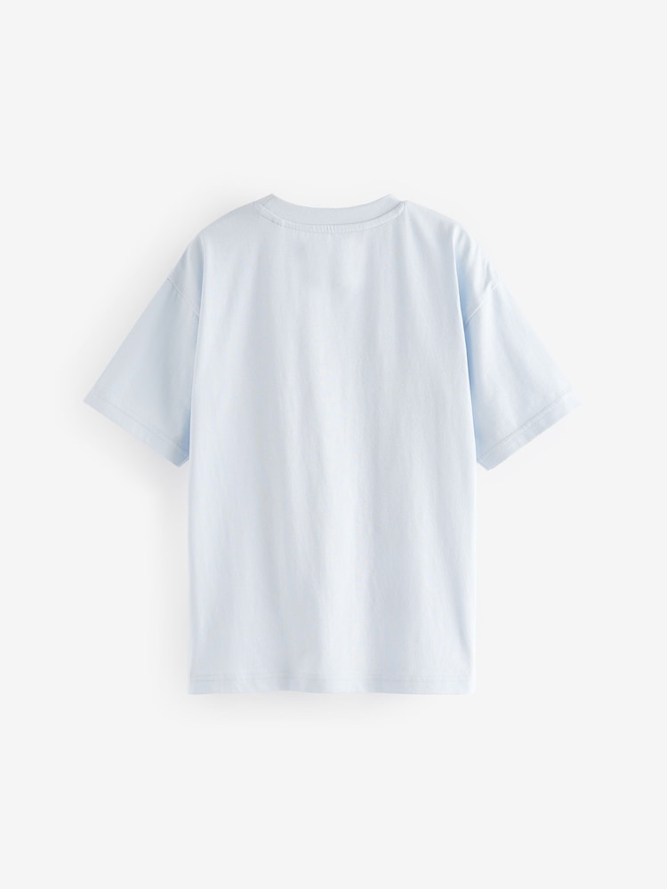 Light Blue Licensed Star Wars T-Shirt (3-16yrs) - Image 2 of 4 Light Blue Licensed Star Wars T-Shirt (3-16yrs) - Image 2 of 4