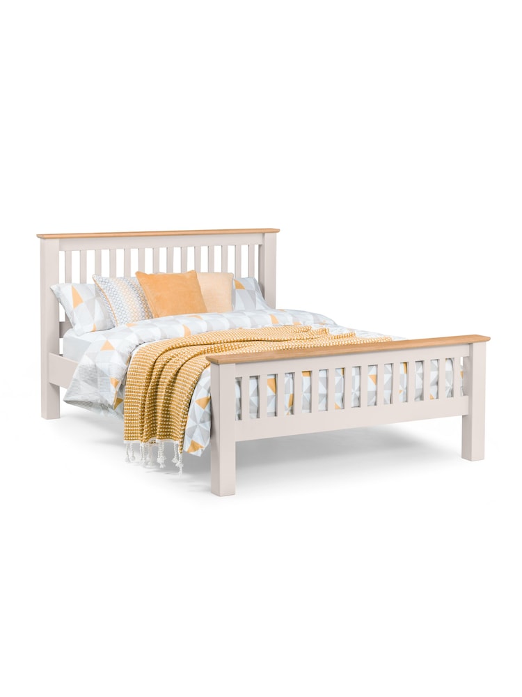 Julian Bowen Elephant Grey Richmond High Footend Wooden Bed - Image 2 of 5