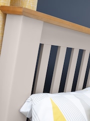 Julian Bowen Elephant Grey Richmond High Footend Wooden Bed - Image 4 of 5