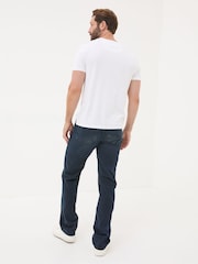 FatFace Denim Dark Blue Straight Fit Jeans - Image 2 of 6