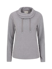 Mountain Warehouse Grey Womens Hebridean Cowl Neck Fleece - Image 1 of 5