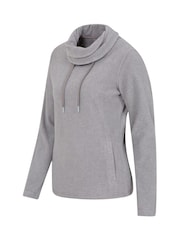 Mountain Warehouse Grey Womens Hebridean Cowl Neck Fleece - Image 3 of 5