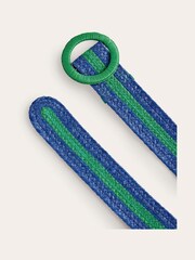 Boden Blue Stripe Belt - Image 2 of 3